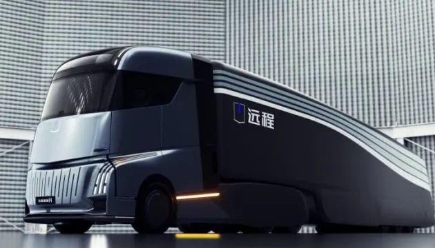 Конкурент Tesla: Geely представила нову електровантажівку