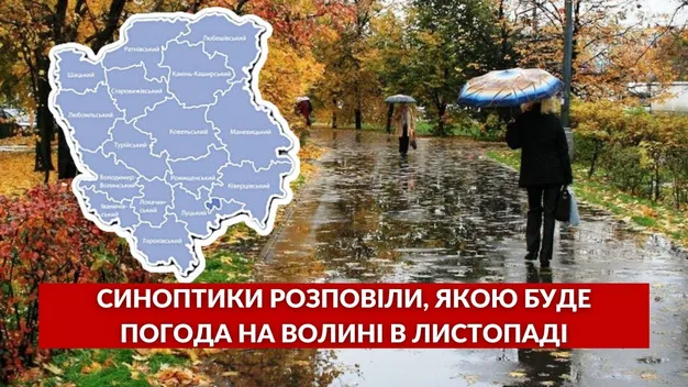 Синоптики розповіли, яким буде листопад на Волині (відео)