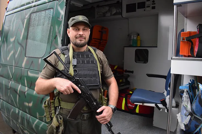 Від фельдшера в реанімації до начмеда у Нацгвардії: історія волинського медика