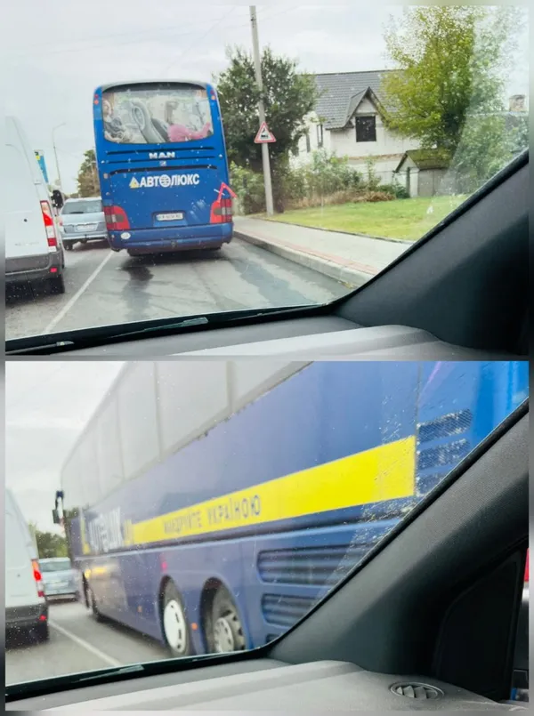 У Луцьку автобус «Автолюкс» третій день блокує рух: що відбувається (фото)