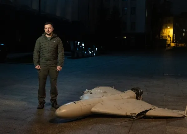 Перший відносно цілий Shahed-136 був отриманий ще у жовтні 2022 року