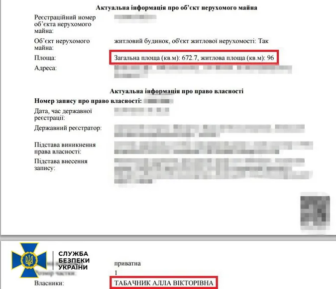 СБУ арештувала майно Дмитра Табачника (фото)