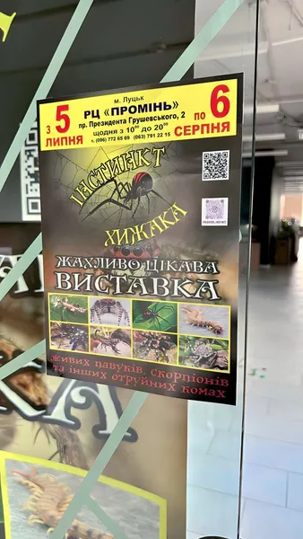 Лучан кличуть на жахливо цікаву виставку «Інстинкт хижака» (фото)*