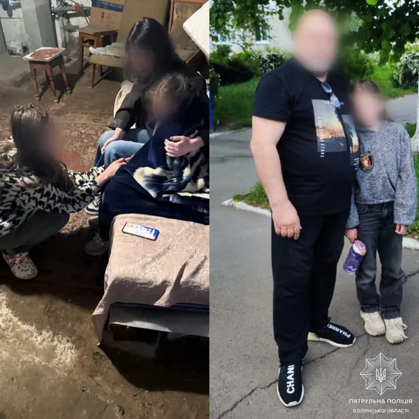 Була недалеко від місця прильоту: у Луцьку 8-річна дівчинка загубилася під час тривоги (фото)