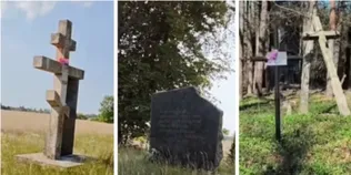 Посеред поля – хрест, а в лісі – кладовище: страшна історія зниклого села на Волині, яке стерли з карти (відео)