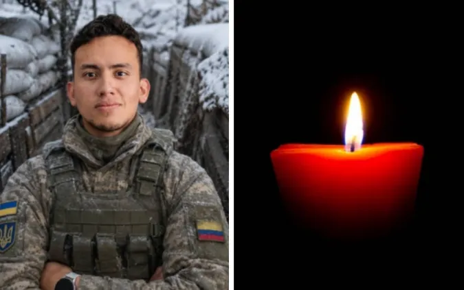 У Луцьку попрощаються з колумбійцем, який загинув, захищаючи Україну