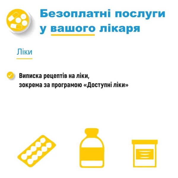 Лікування по-новому: які послуги безплатно отримуватимуть українці 