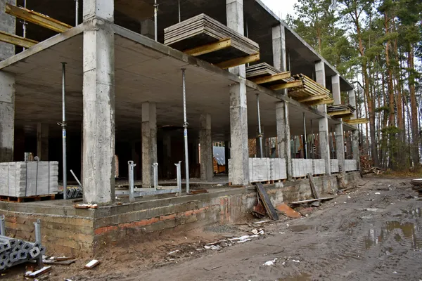 Зводять третій поверх: на березі Світязя будують спорткомплекс за 19 мільйонів гривень (фото)