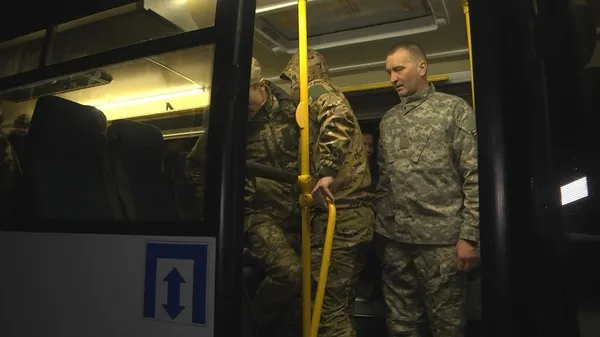 «Лютівці» в автобусі
