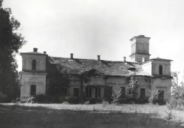 Палац у Великій Глуші, фото 1929 року