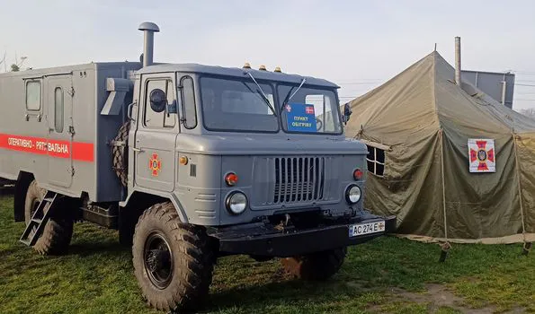 На Волині перевірили готовність до розгортання мобільних пунктів обігріву (фото)