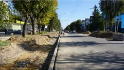 Хаос та вкладання бруківки: що коїться на проспекті Волі у Луцьку (фото)