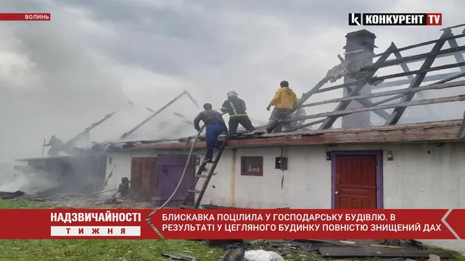 Надзвичайності тижня: ботоферма сепаратистів, стрілянина в центрі Луцька та пожежа через блискавку (відео)