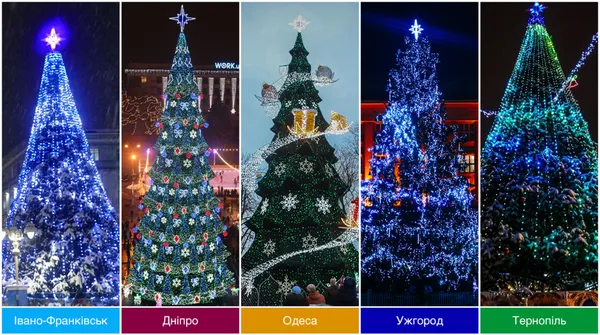 Луцька ялинка претендує на звання найкращої в Україні: голосування