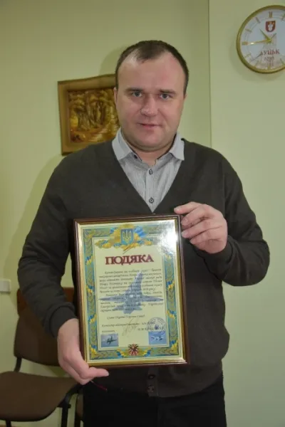Луцький депутат отримав подяку від пілотів із Хмельниччини