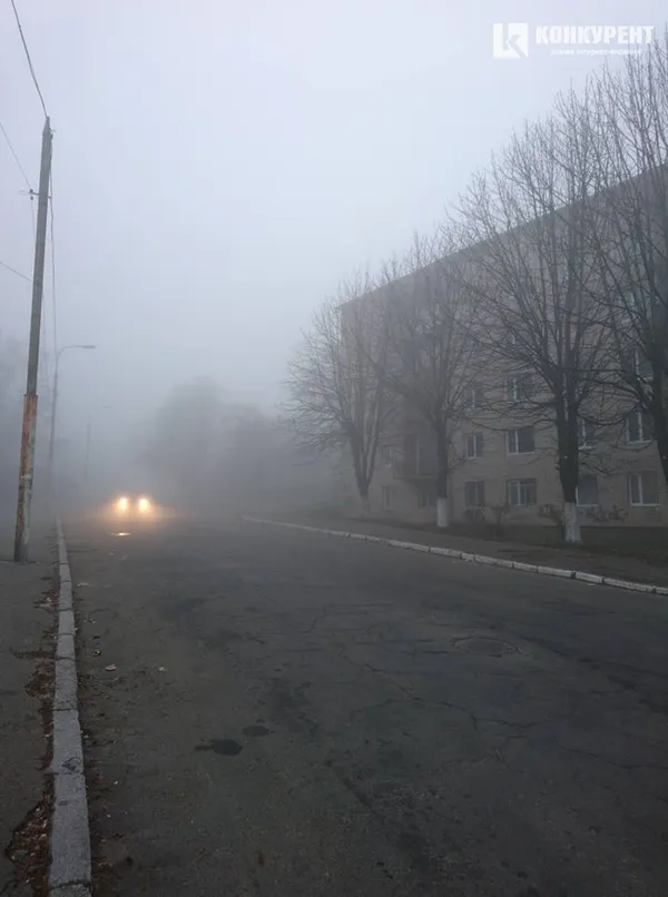 Луцьк «зник» у тумані (фото)