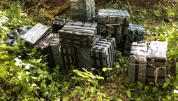 На Волині контрабандисти "попали" на 30 ящиків сигарет (фото)