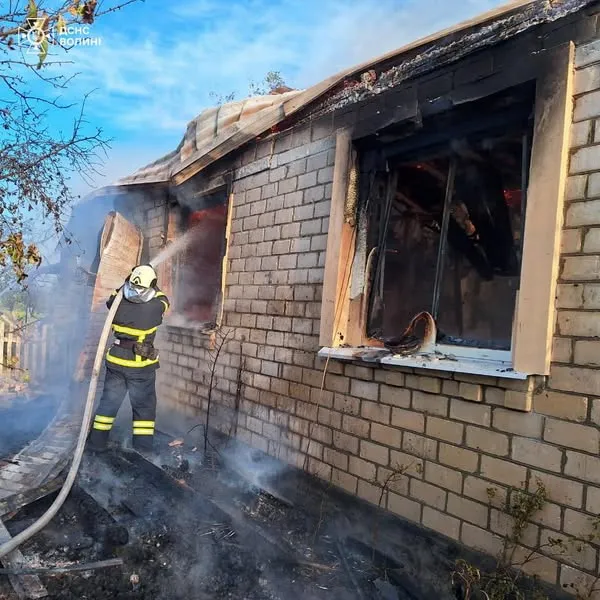 На Волині горіли два будинки – встановлюють причини (фото)