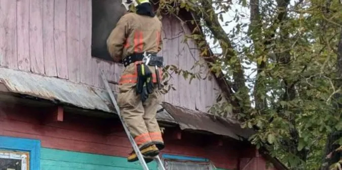 У селі на Ковельщині загорівся житловий будинок
