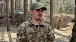 Ночував поруч із трупом росіянина: волинський прикордонник розповів про ротацію на фронт (відео)