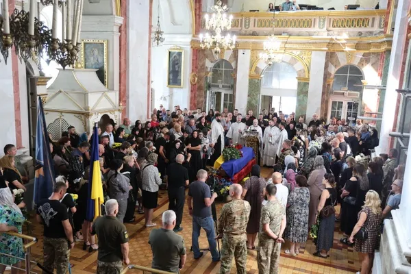 У Луцьку попрощалися із захисником Валерієм Скрицьким (фото)