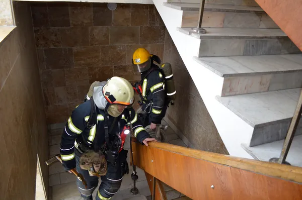 В готелі «Світязь» у Луцьку гасили «пожежу» (фото)