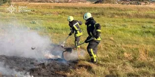 Майже 4 гектари у вогні: на Волині палали сухостій і торфяник (фото)