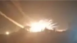 Російська ракета випадково вдарила по своїх (відео)